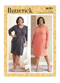 Butterick B6781 (Digital) | Women's Dress | Front of Envelope