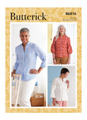 Butterick B6816 (Digital) | Misses' Top | Front of Envelope