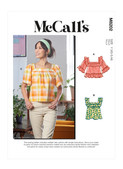 McCall's M8202 | Misses' Tops | Front of Envelope