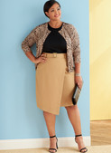 Butterick B6836 (Digital) | Women's Skirt & Belt