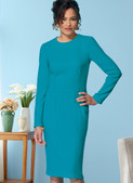 Butterick B6849 | Misses' Fit Pattern Dresses & Optional Collar