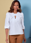 Butterick B6876 | Misses' Tunic with Sash and Top