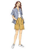 Butterick B6880 | Misses' Shirts, Pants and Shorts