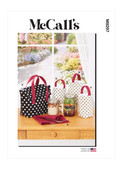 McCall's M8297 | Lunch Bag, Glass Jar Sacks and Napkin | Front of Envelope