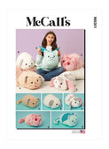McCall's M8301 | Plushie Pets | Front of Envelope