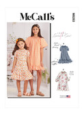 McCall's M8283 | Children's and Girls' Dresses | Front of Envelope