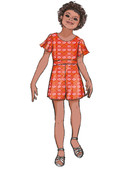 Butterick B6908 | Girls' Dress, Jumpsuit and Romper