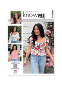 Know Me ME2019 (Digital) | Misses' Tops by Alissah Threads | Front of Envelope
