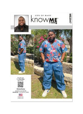 ME2047 (PDF) | Men's Shirt and Jogger Pants | Know Me