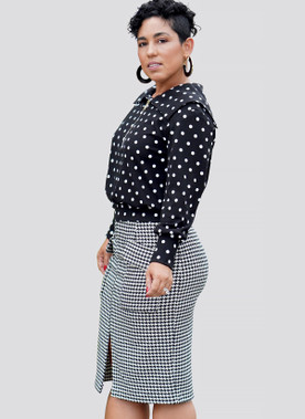 S9182 | Simplicity Sewing Pattern Misses' Knit Top & Skirt