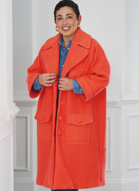 Simplicity S9824 | Misses' Coat in Two Lengths by Mimi G Style