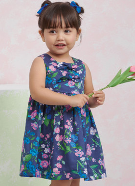 Simplicity S9932 | Toddlers' Dress, Top and Pants