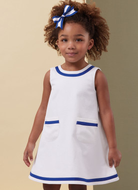 Butterick B7003 | Simplicity Sewing Pattern Toddlers' Dresses and Panties