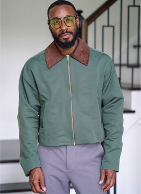 Simplicity S3038 | Simplicity Sewing Pattern Men's Jacket by Norris Dánta Ford