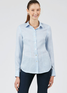 New Look N6790 | New Look Sewing Pattern Misses' Blouse with Two Sleeve Lengths