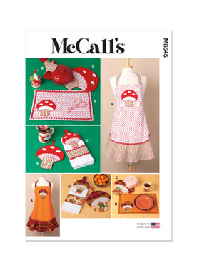 McCall's M8545 | Kitchen Holiday Décor | Front of Envelope