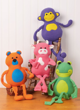 McCall's M8546 | Plush Animals by Carla Reiss