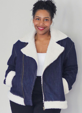 Know Me ME2132 | Know Me Sewing Pattern Unisex Motorcycle Jacket by Brittany J. Jones