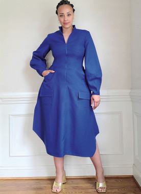 Know Me ME2140 | Know Me Sewing Pattern Misses' Shirtdress by Keechii B Style