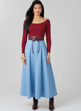 McCall's M8609 | McCall's Sewing Pattern Misses' Skirt in Three Lengths