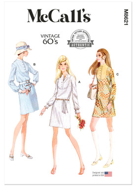 McCall's M8621 | McCall's Sewing Pattern Misses' Dresses | Front of Envelope