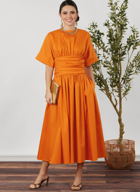 Simplicity S3229 | Simplicity Sewing Pattern Misses' and Women's Midi Dress in Two Lengths
