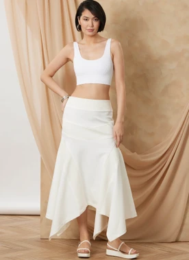 Vogue Patterns V2184 | Vogue Patterns Misses' Ponte Knit Midi Skirt