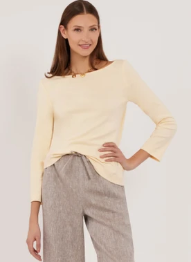 New Look N6829 | New Look Sewing Pattern Misses' Pants in Two Lengths and Knit Tops