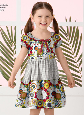 Simplicity S2377 | Child's Dresses