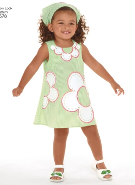 New Look N6578 | Toddlers' Dresses