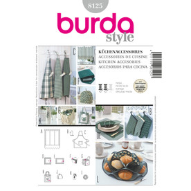 Burda Style BUR8125 | Kitchen Accessories | Front of Envelope