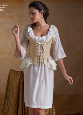 Simplicity S8162 | Misses' 18th Century Undergarments
