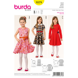 Burda Style BUR9379 | Dress | Front of Envelope