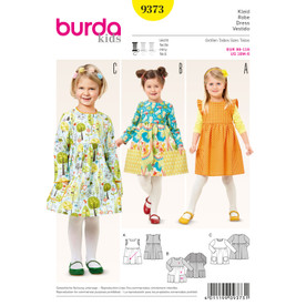 Burda Style BUR9373 | Dress | Front of Envelope