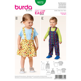 Burda Style BUR9372 | Coordinates | Front of Envelope