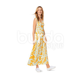 Burda Style BUR6496 | Misses' High Waist Dress