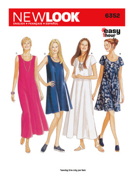 New Look N6352 | Misses' Dresses | Front of Envelope