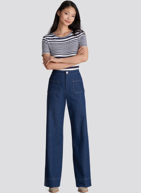 Simplicity S8701 | Misses' Pants with Options for Design Hacking