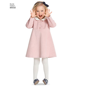 Burda Style BUR9332 | Children's Dresses