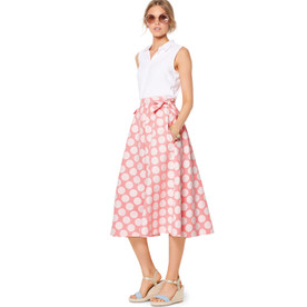 Burda Style BUR6319 | Misses' Bell Shaped Skirt
