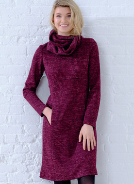 New Look N6632 | Misses' Knit Empire Dresses