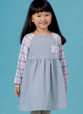 Simplicity S8998 | Children's Easy-To-Sew Sportswear Dress, Top, Pants