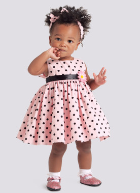 Simplicity S9117 | Babies' Dresses, Panties & Headband
