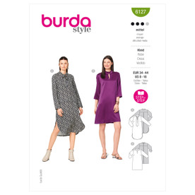Burda Style BUR6127 | Misses' Dresses | Front of Envelope