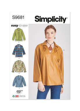 S9708 | Women's Shirts | Simplicity