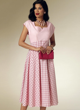 Butterick B6212 | Misses' Pullover Back-Wrap Dresses