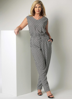 Butterick B6224 (Digital) | Women's Kimono Jacket, Jumpsuit and Romper