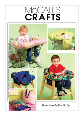 McCall's M5721 (Digital) | 3-in-1 Shopping Cart and High Chair Cover | Front of Envelope