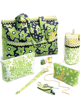 McCall's M6256 | Craft Project Tote, Knitting Needle Holder, Scissor Cases, Organizers and Yarn Holder