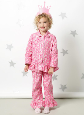 McCall's M6458 (Digital) | Toddlers'/Children's Button-Front Tops and Pants